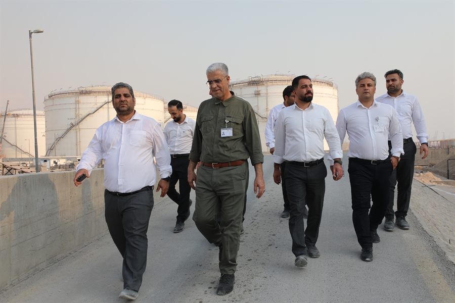 سرپرست شرکت مخازن سبز از پروژه‌های در حال ساخت بازدید کرد و بر آمادگی کامل آتش‌نشانی برای مانور پداف...