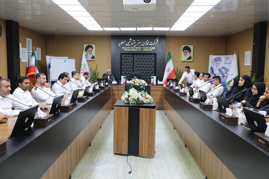 برگزاری مراسم عزاداری شهادت حضرت فاطمه (س) در شرکت مخازن سبز 