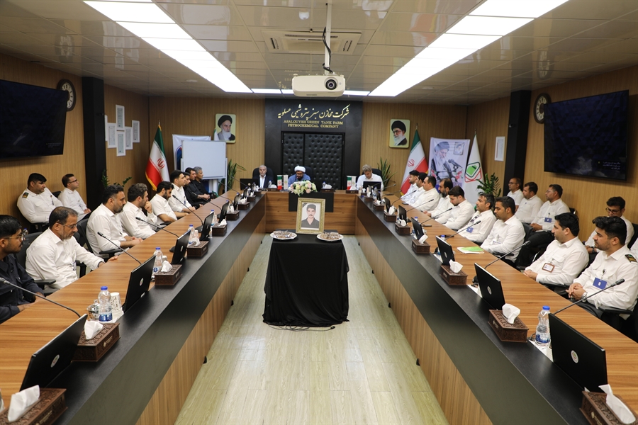 مراسم یادبود مرحوم پویا پهلوان‌زاده در شرکت مخازن سبز برگزار شد